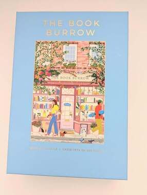 NEW IN BOX Hobbry "The Book Burrow" 500-Piece Puzzle